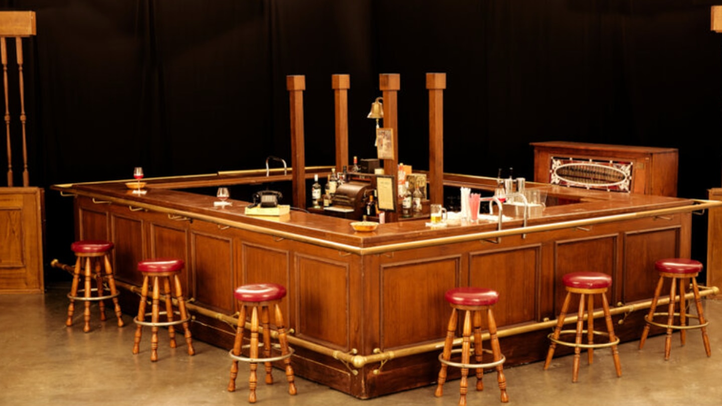 The used in the TV series "Cheers" was sold for $675,000.