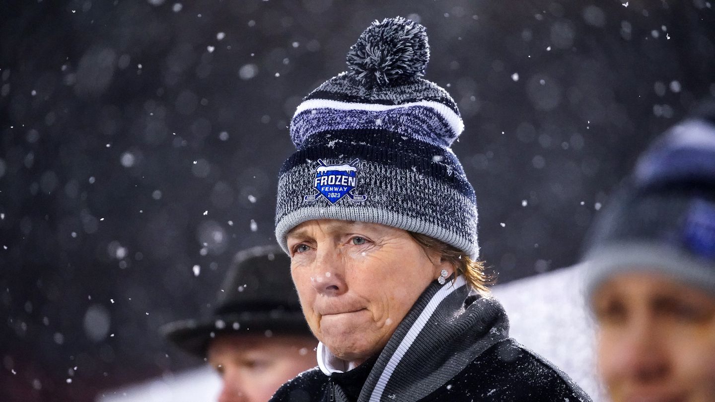 Katey Stone had coached the Harvard women's hockey team since 1994.