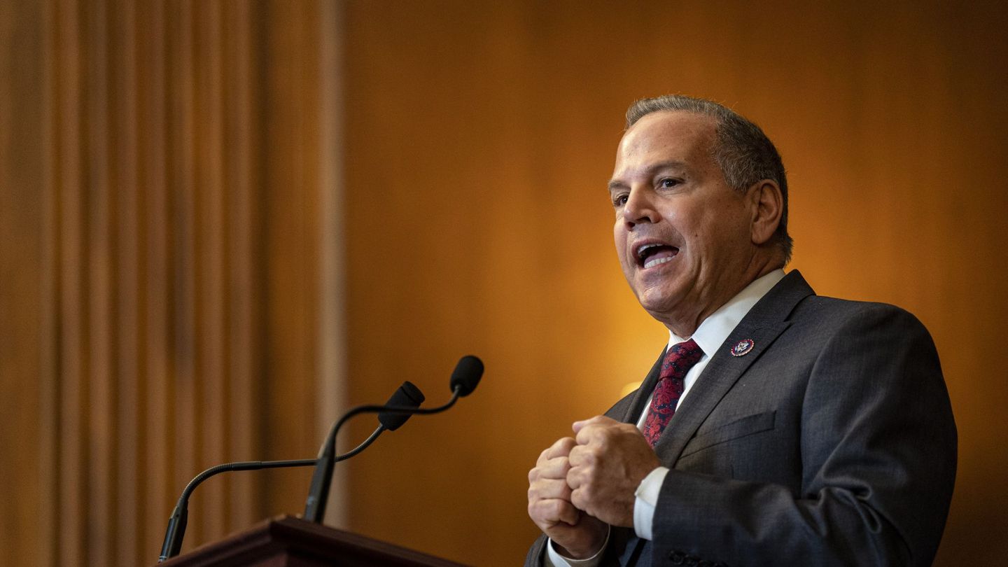 Representative David Cicilline, a Democrat from Rhode Island, speaks during a bill enrollment ceremony for H.R. 8408, the Respect for Marriage Act, at the US Capitol in Washington, DC, US, on Thursday, Dec. 8, 2022.