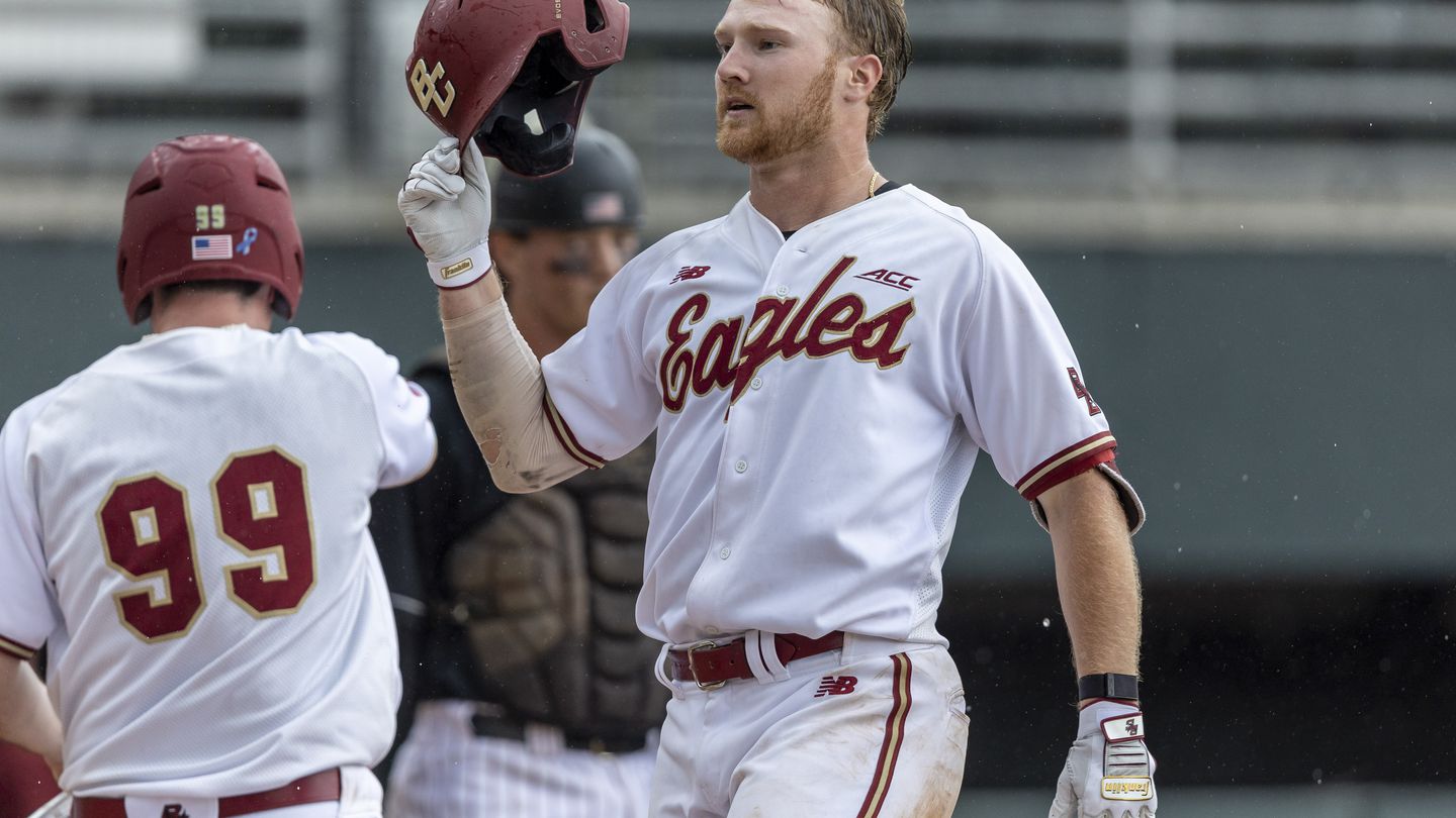 As he did on Friday, Barry Walsh homered against Troy on Sunday, this time it helping lead Boston College to a victory.