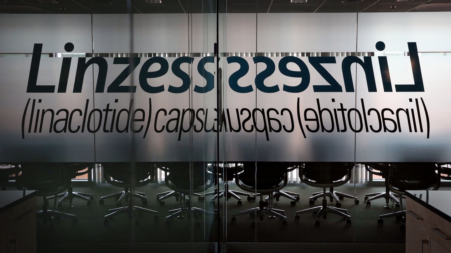 The Linzess Room at Ironwood Pharmaceuticals. The Cambridge-based biotech's blockbuster gastrointestinal drug was approved for use in minors by the FDA on Monday.